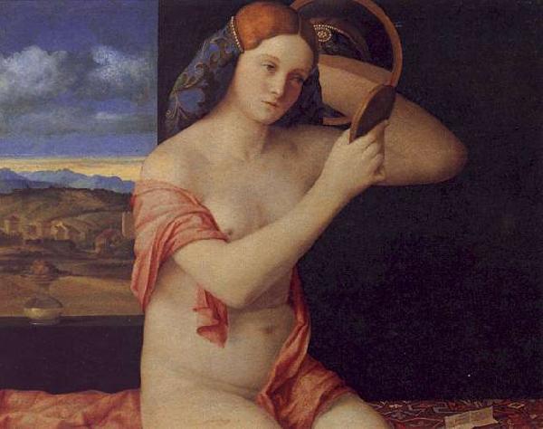 Giovanni Bellini Young Woman at her Toilet